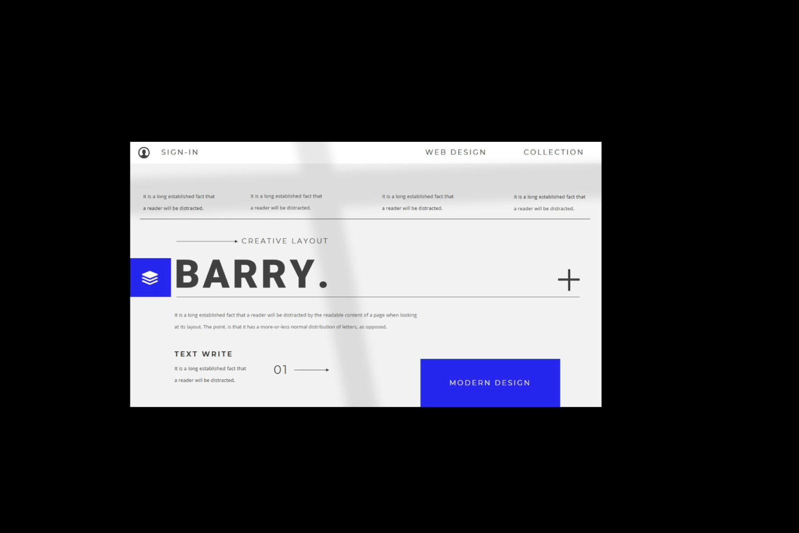 BARRY Powerpoint Template