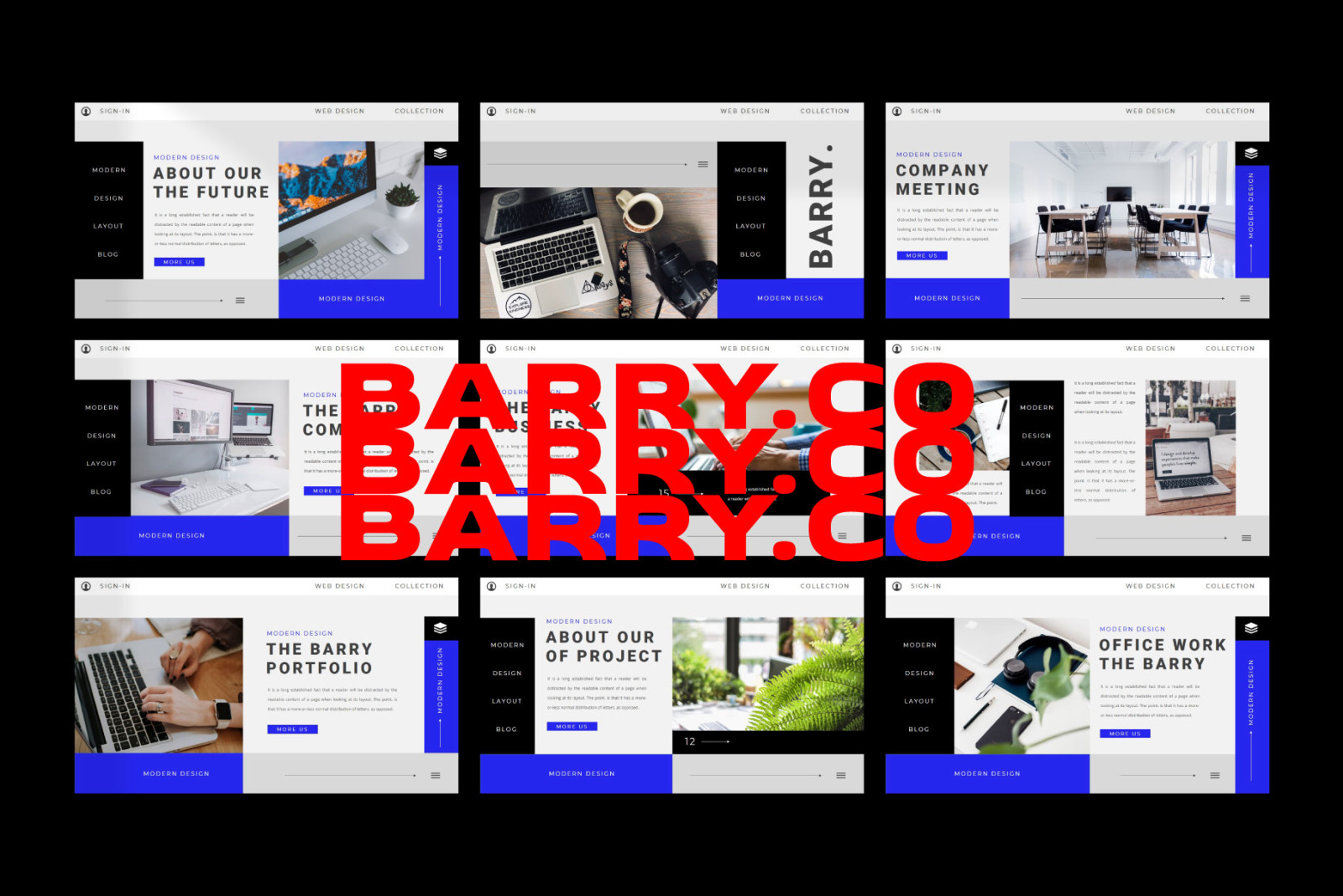 BARRY Keynote Template