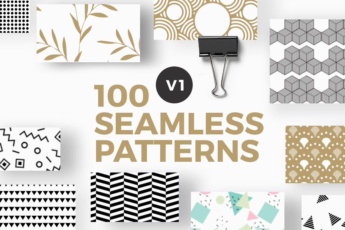 100 Seamless Patterns