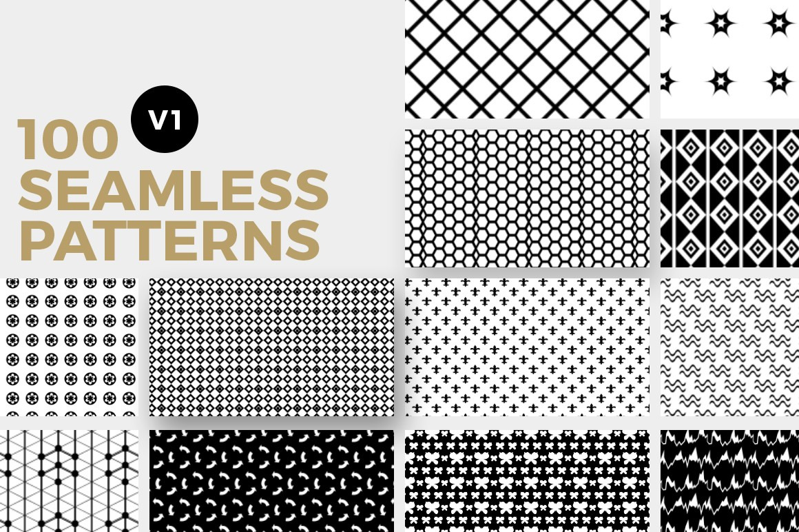 100 Seamless Patterns