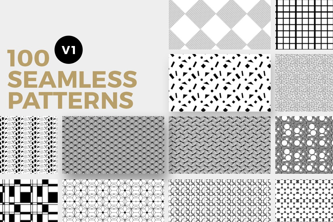 100 Seamless Patterns