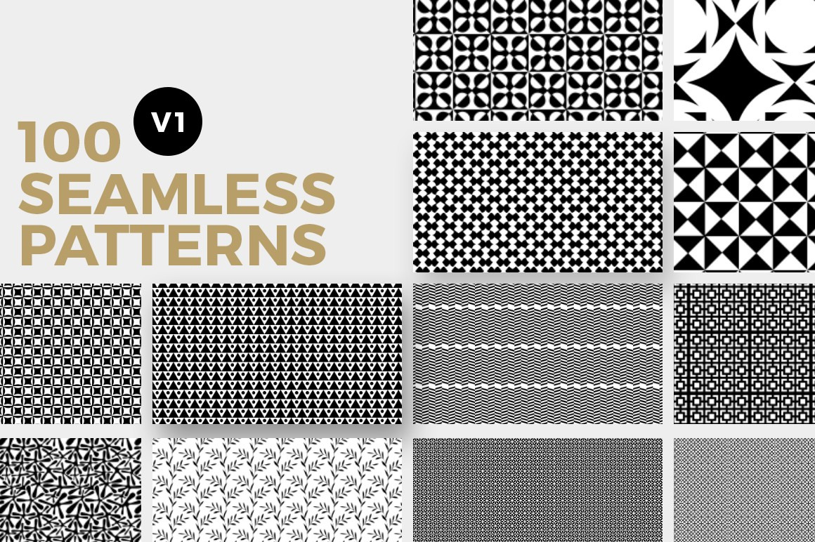 100 Seamless Patterns