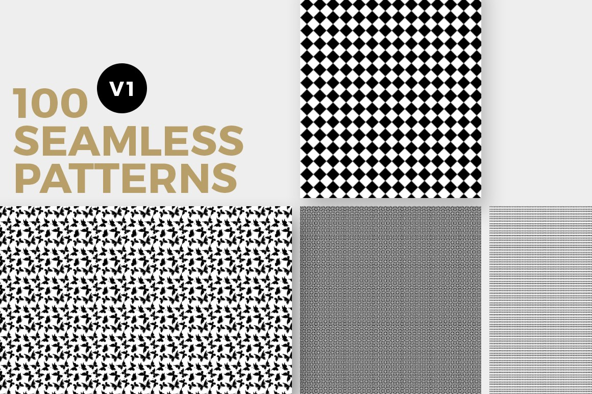 100 Seamless Patterns