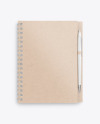 Kraft Paper Notebook Mockup