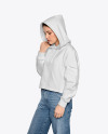 Girl in a Hoodie Mockup