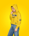 Girl in a Hoodie Mockup