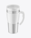 Metallic Thermo Cup Mockup