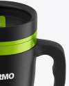 Metallic Thermo Cup Mockup