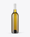 Antique Green Glass White Wine Bottle with Screw Cap Mockup Antique Green Glass White Wine Bottle with Screw Cap Mockup