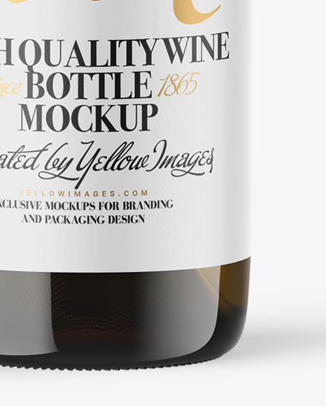 Antique Green Glass White Wine Bottle with Screw Cap Mockup Antique Green Glass White Wine Bottle with Screw Cap Mockup