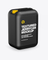 Textured Jerrycan Mockup