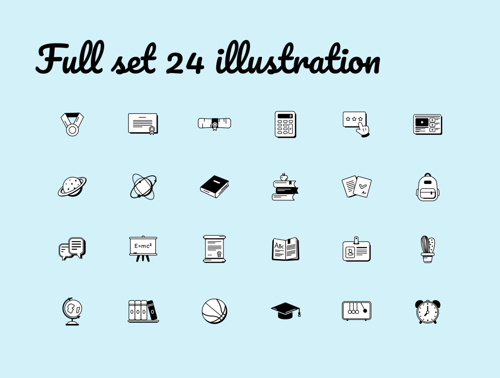 Education Pen Draw icons Education Pen Draw icons