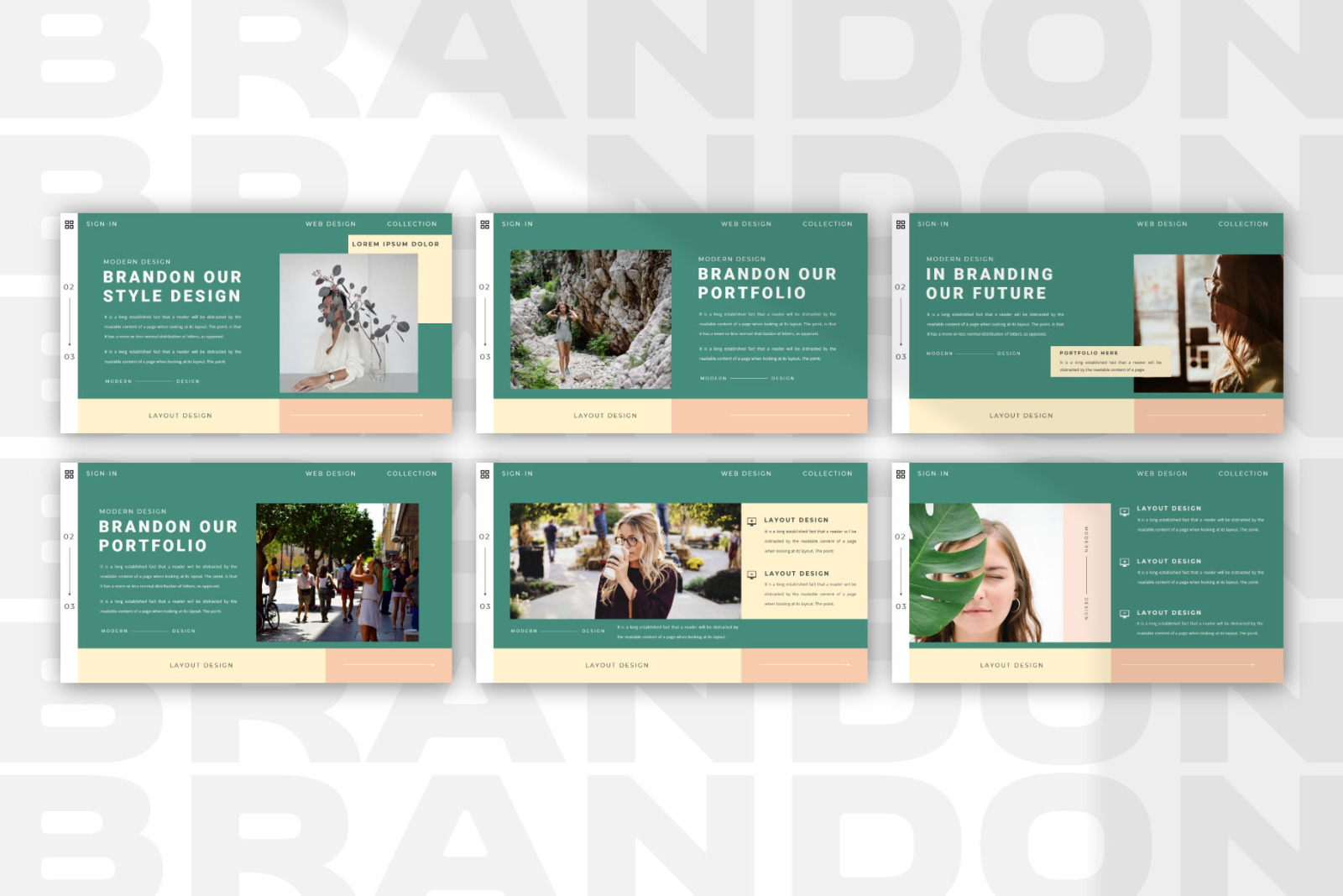 BRANDON Powerpoint Template