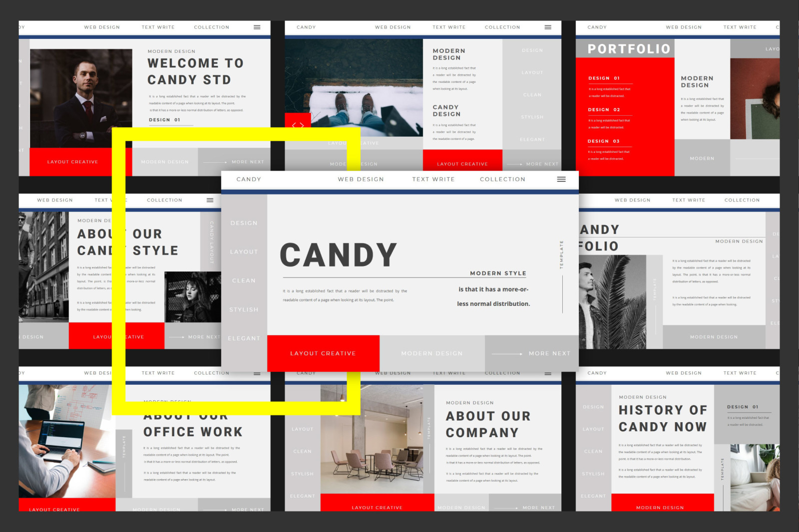 CANDY Keynote Templaate CANDY Keynote Templaate