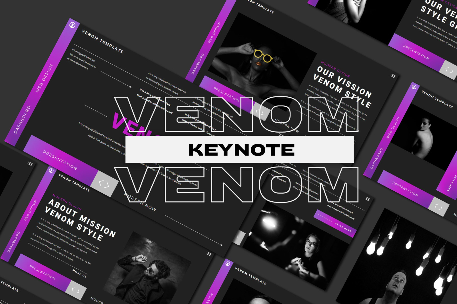 VENOM Keynote Templaate