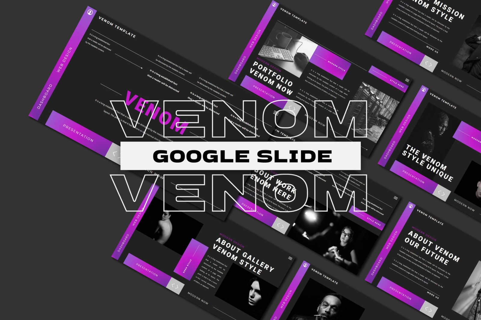 VENOM Google Slides VENOM Google Slides