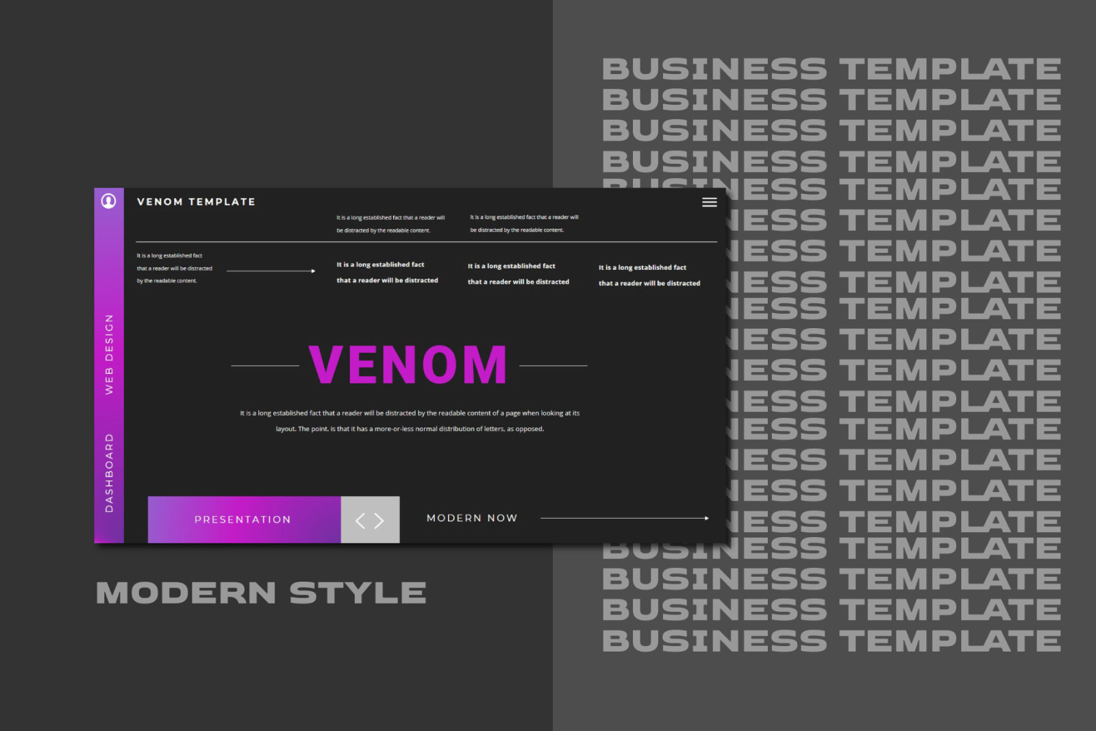 VENOM Google Slides VENOM Google Slides