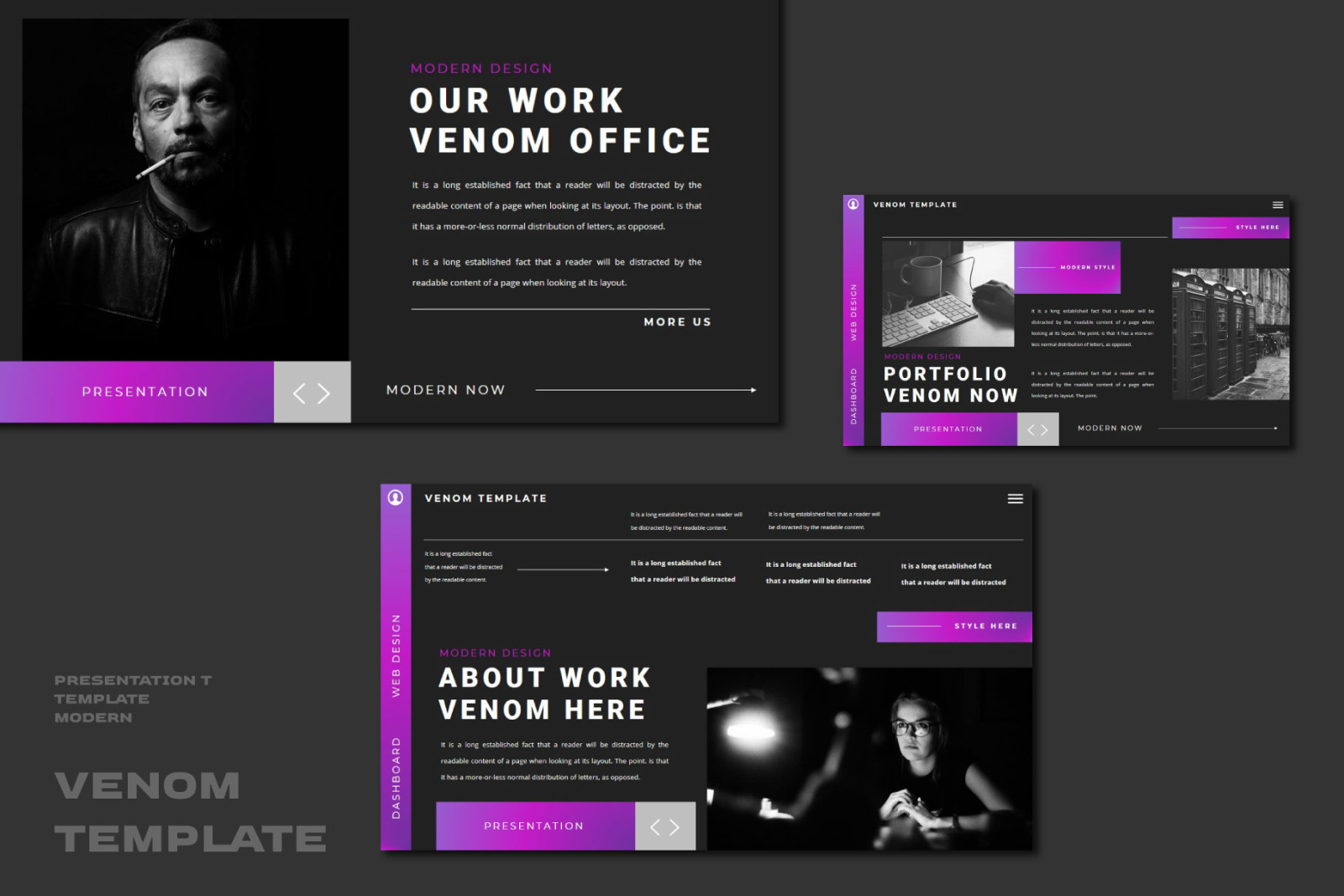 VENOM Google Slides VENOM Google Slides