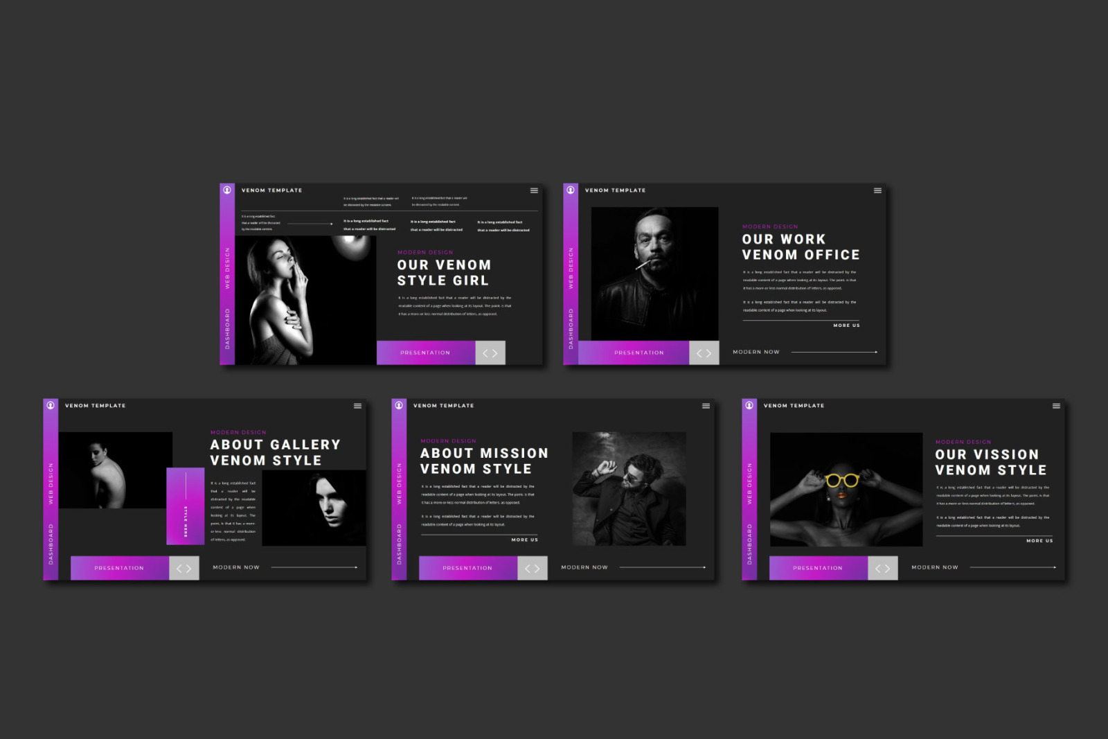 VENOM Google Slides VENOM Google Slides