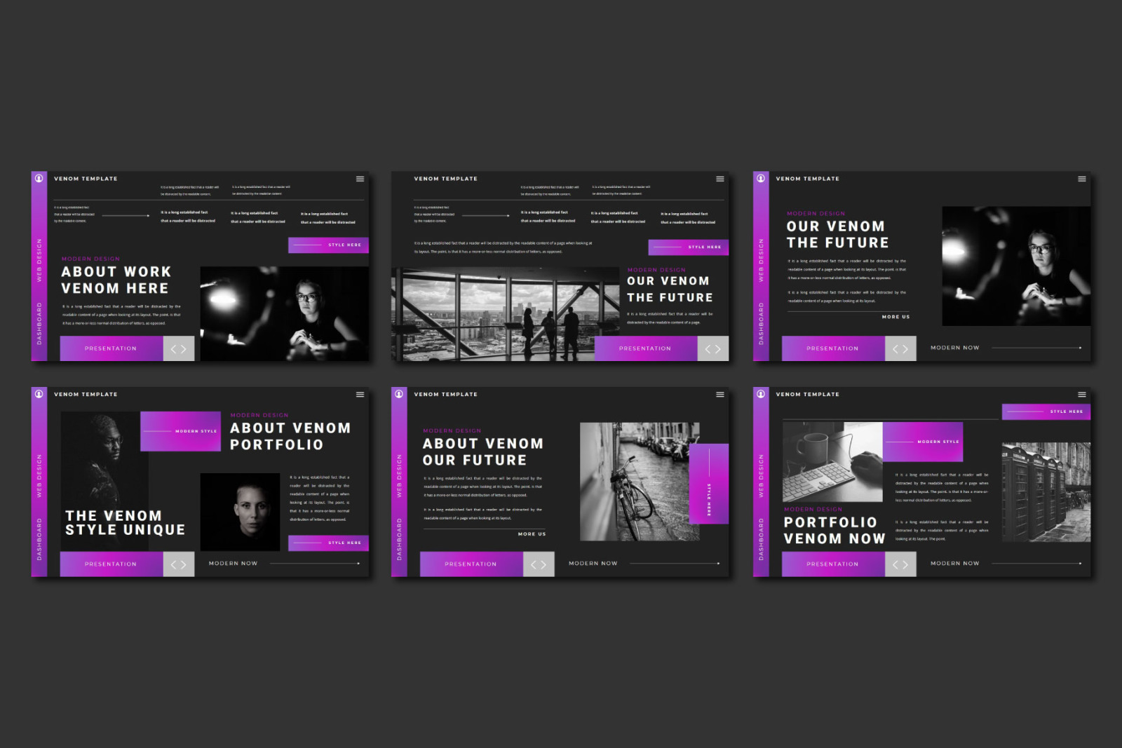 VENOM Google Slides VENOM Google Slides