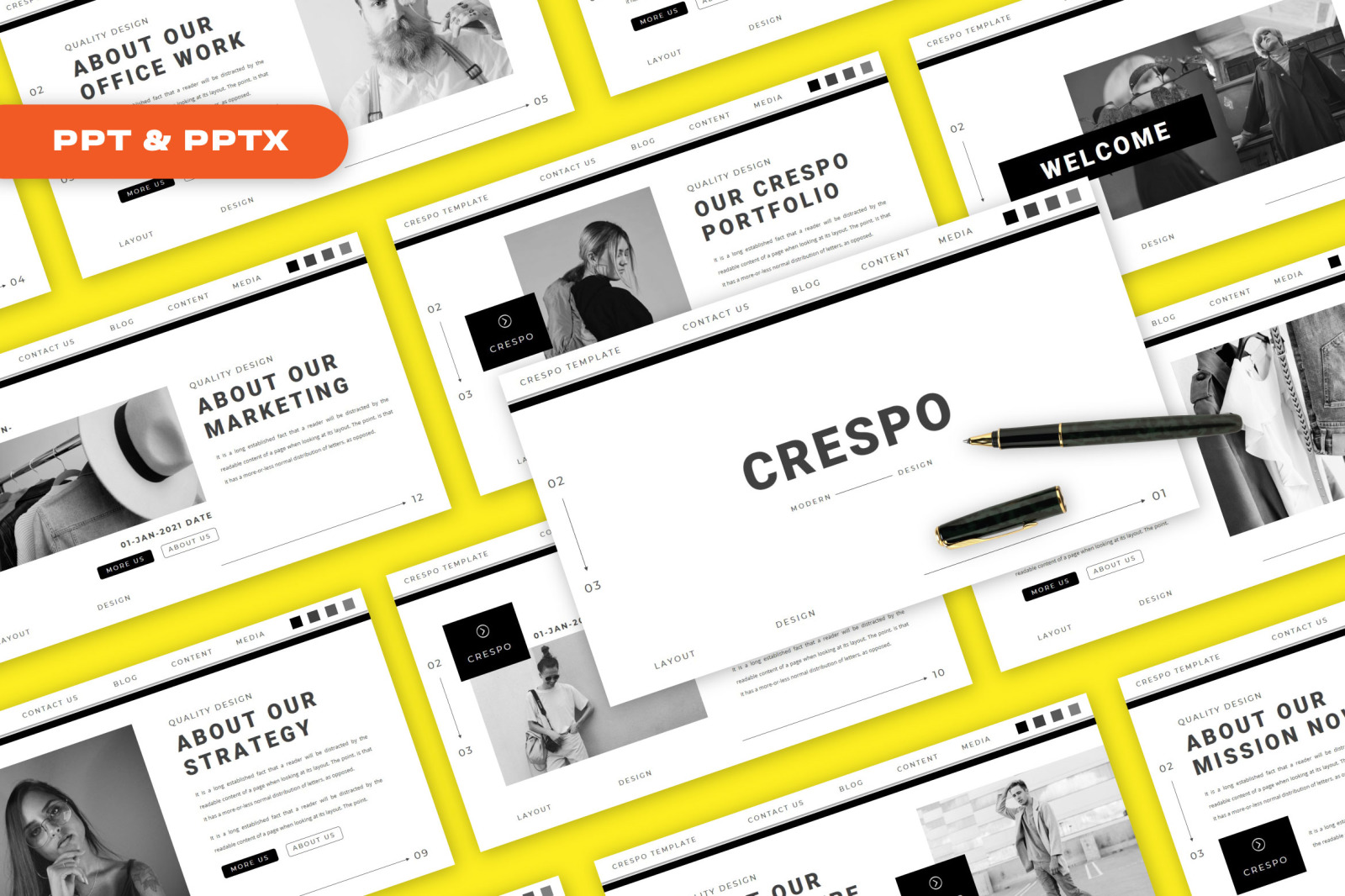 CRESPO Powerpoint Template CRESPO Powerpoint Template
