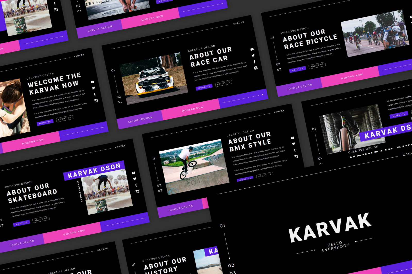KARVAK Powerpoint Template