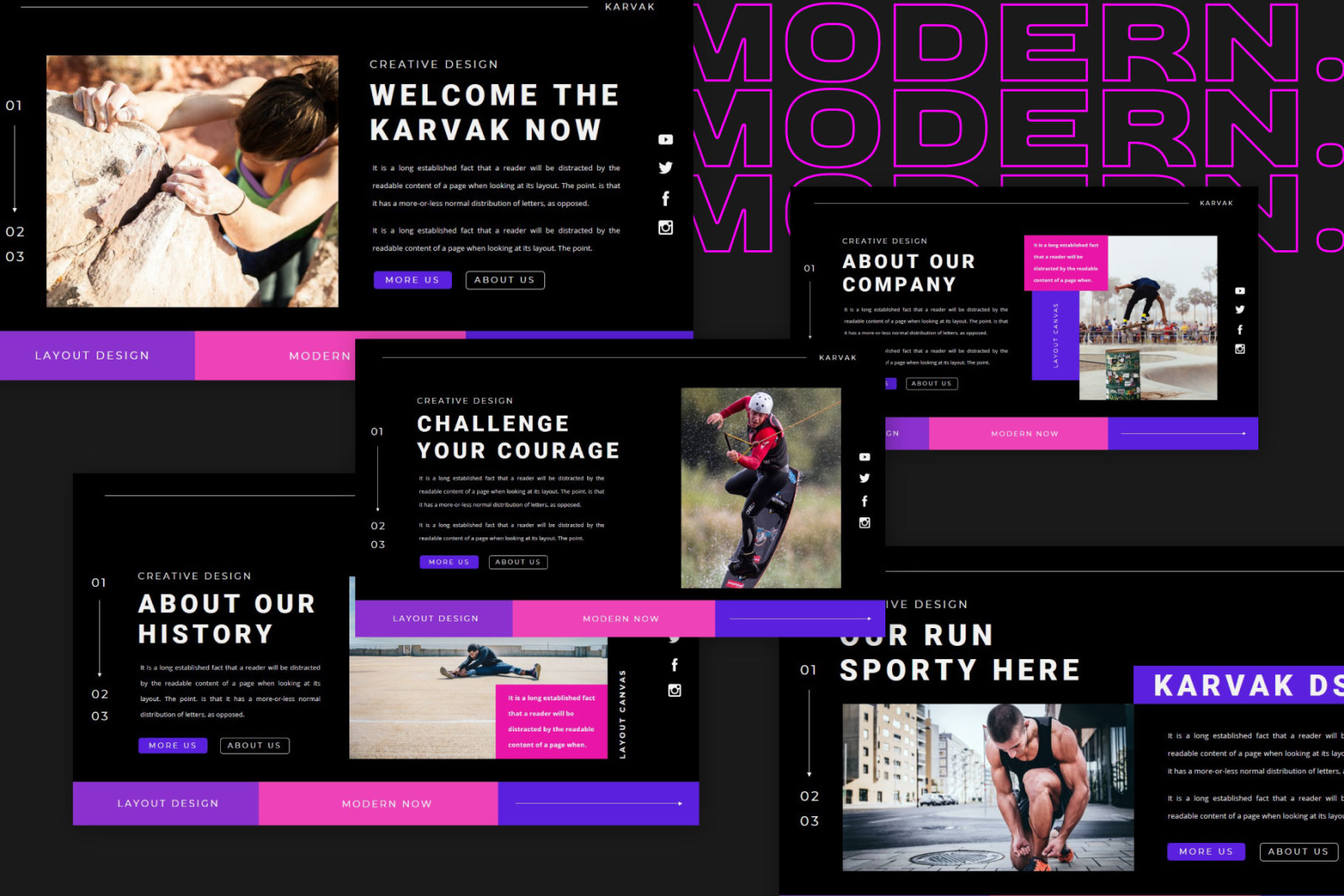 KARVAK Powerpoint Template