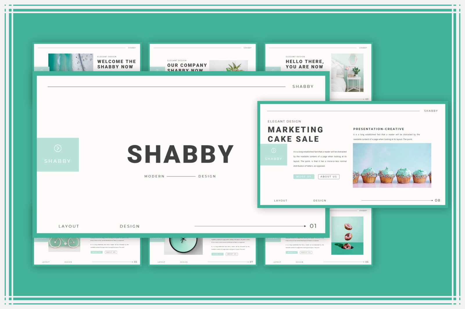 SHABBY Powerpoint Template SHABBY Powerpoint Template