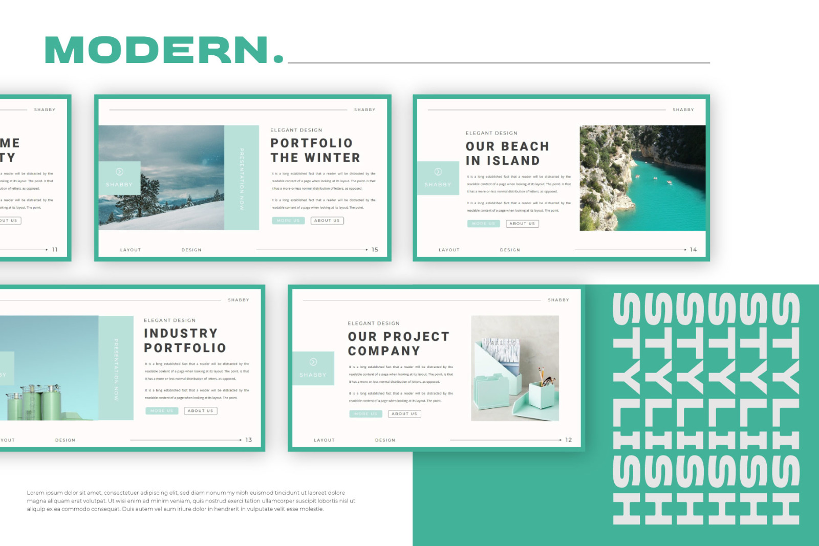 SHABBY Powerpoint Template SHABBY Powerpoint Template