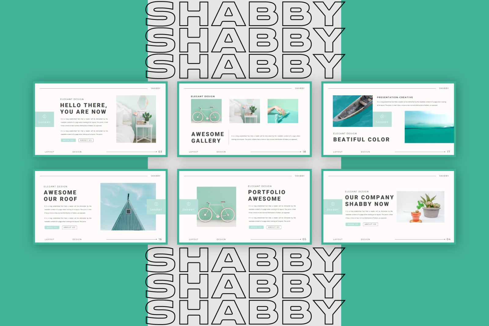 SHABBY Powerpoint Template SHABBY Powerpoint Template