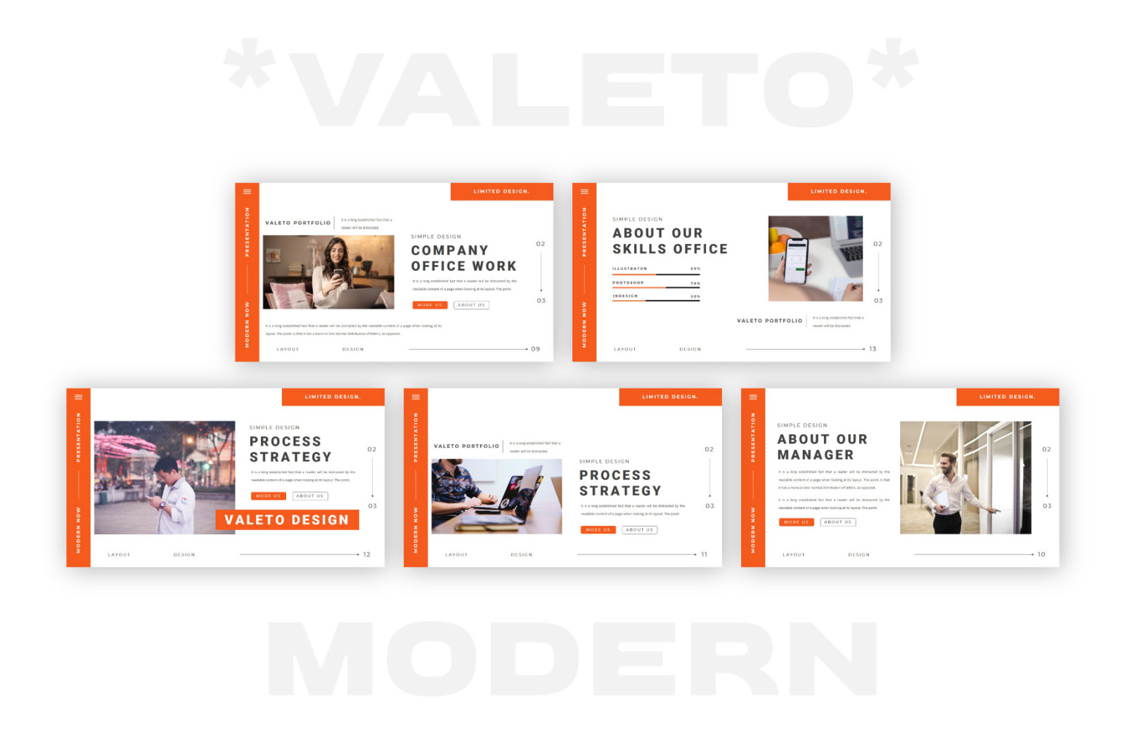 VALETO Google Slides