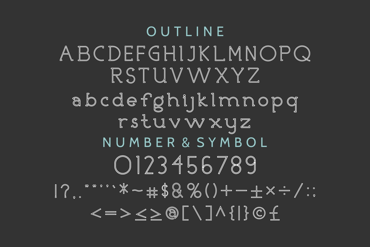 Nicolls Modern Font Nicolls Modern Font