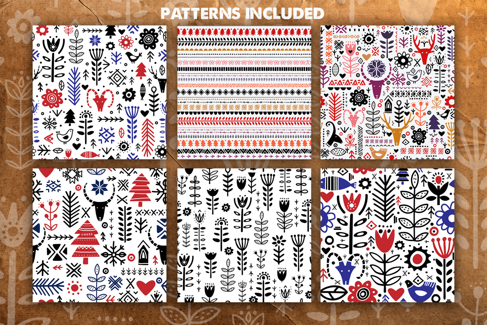 Folk Art Graphic Collection Folk Art Graphic Collection