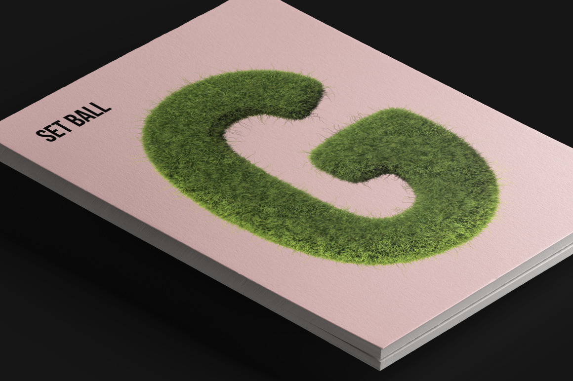 Tennis Grass Font Tennis Grass Font