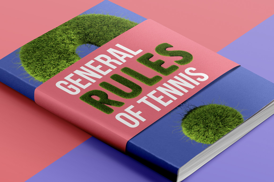 Tennis Grass Font Tennis Grass Font
