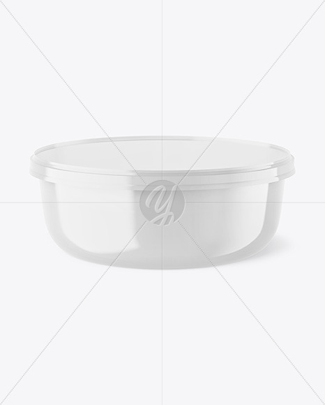 Glossy Plastic Cup Mockup