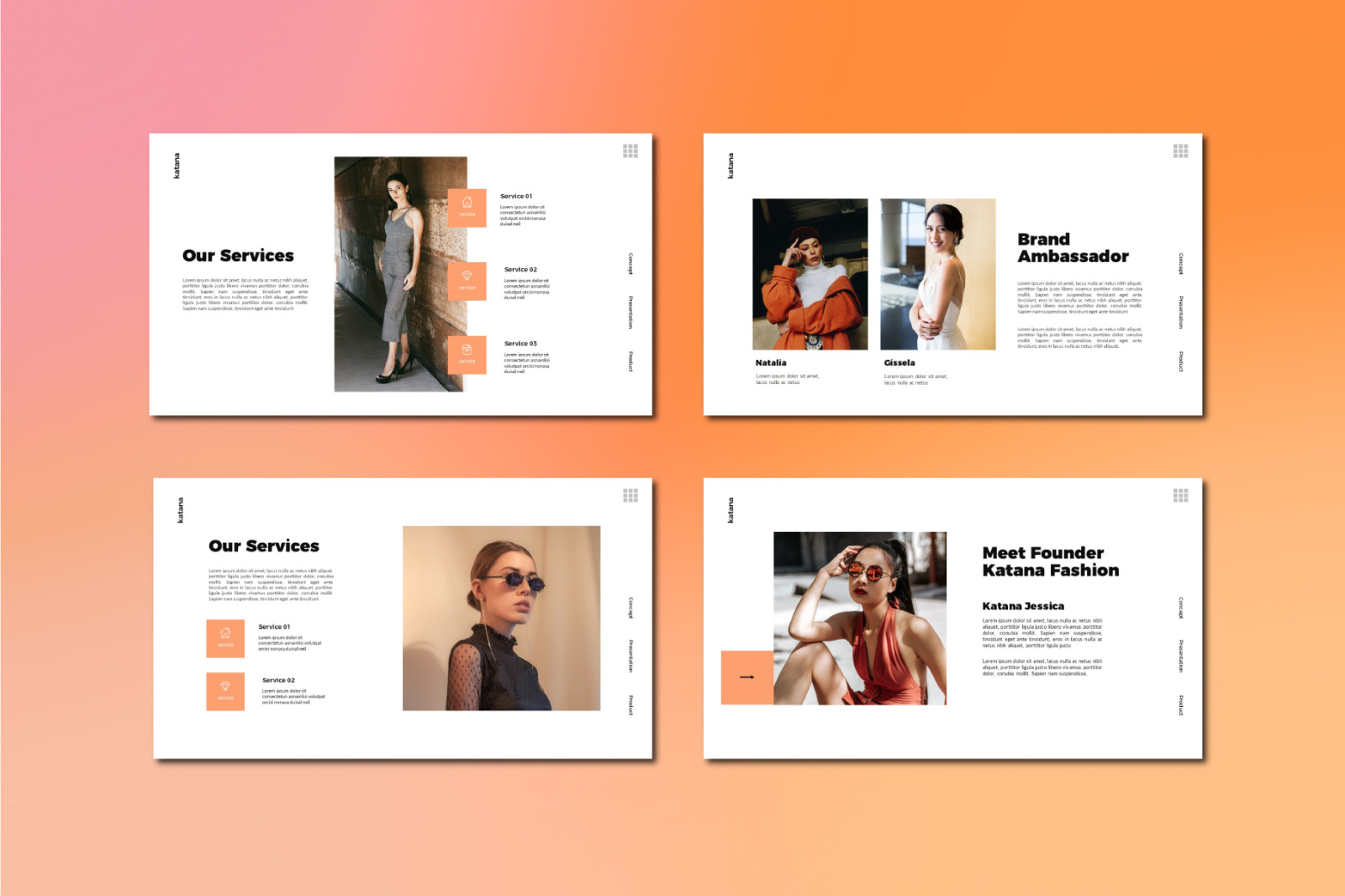 Katana Powerpoint Template Katana Powerpoint Template