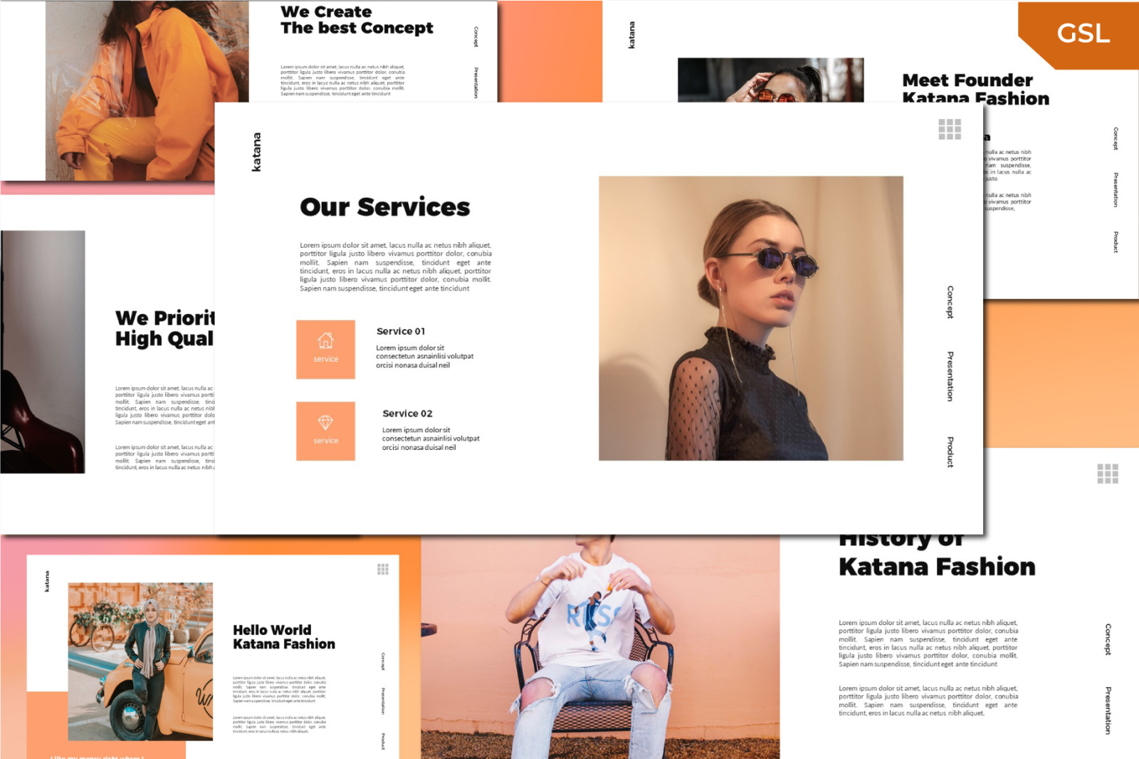 Katana Google Slides Katana Google Slides