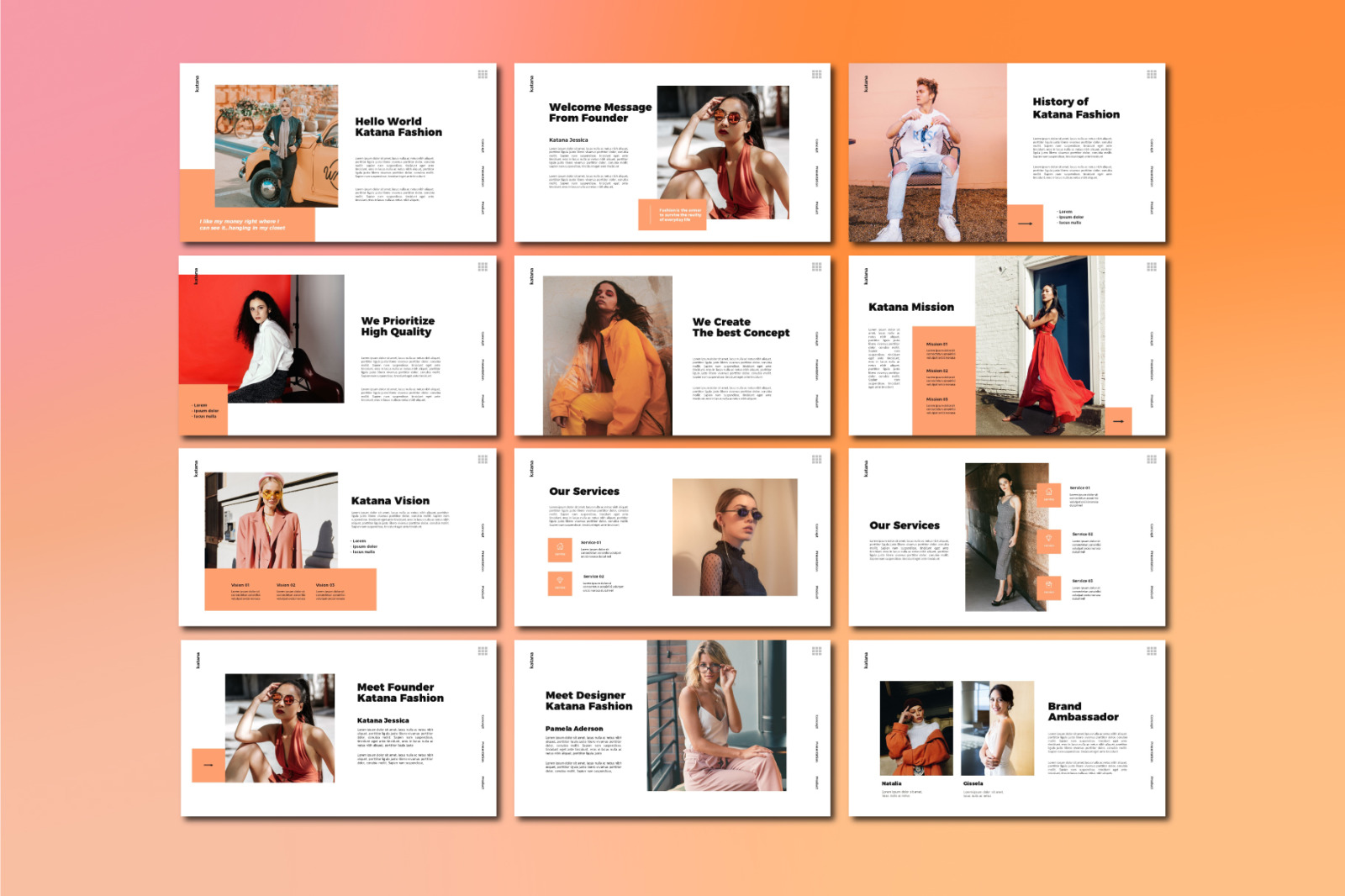 Katana Google Slides Katana Google Slides