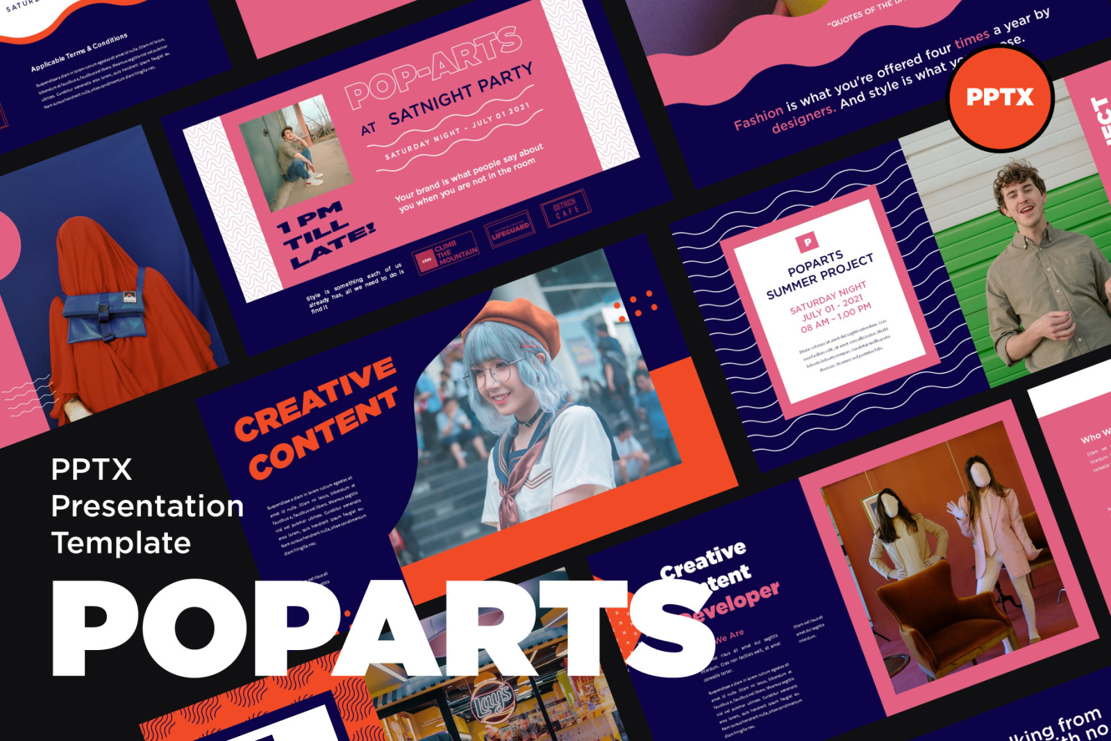 Poparts Powerpoint Template Poparts Powerpoint Template