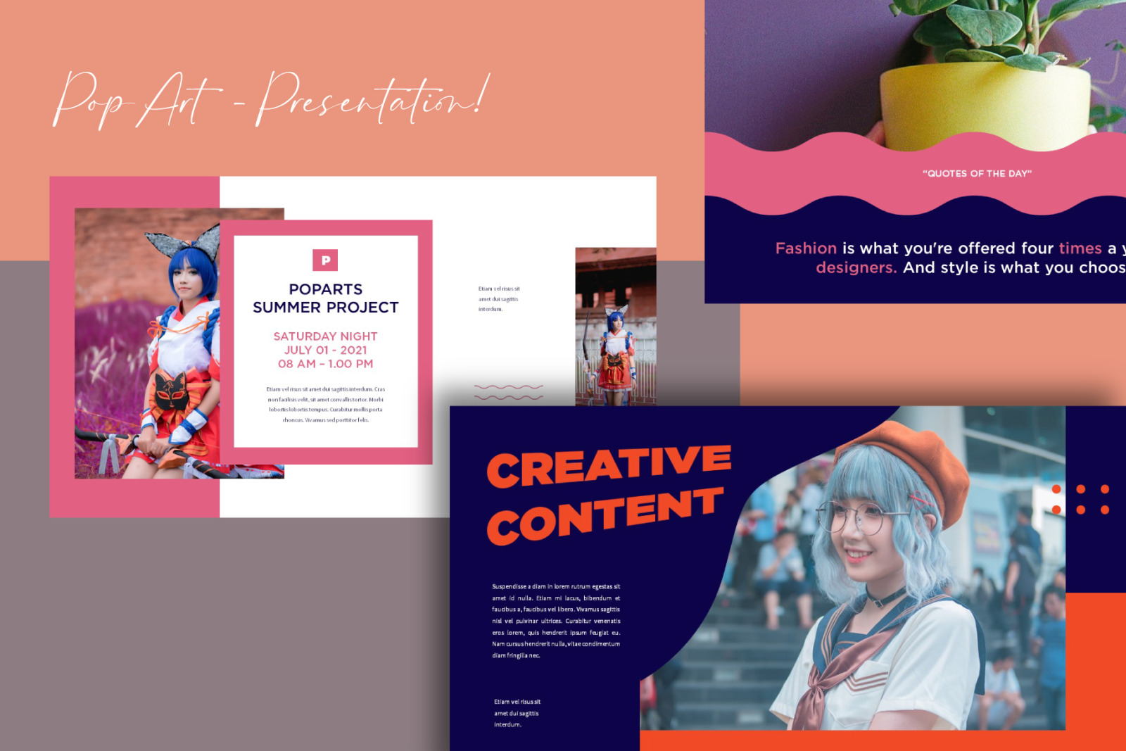 Poparts Powerpoint Template Poparts Powerpoint Template