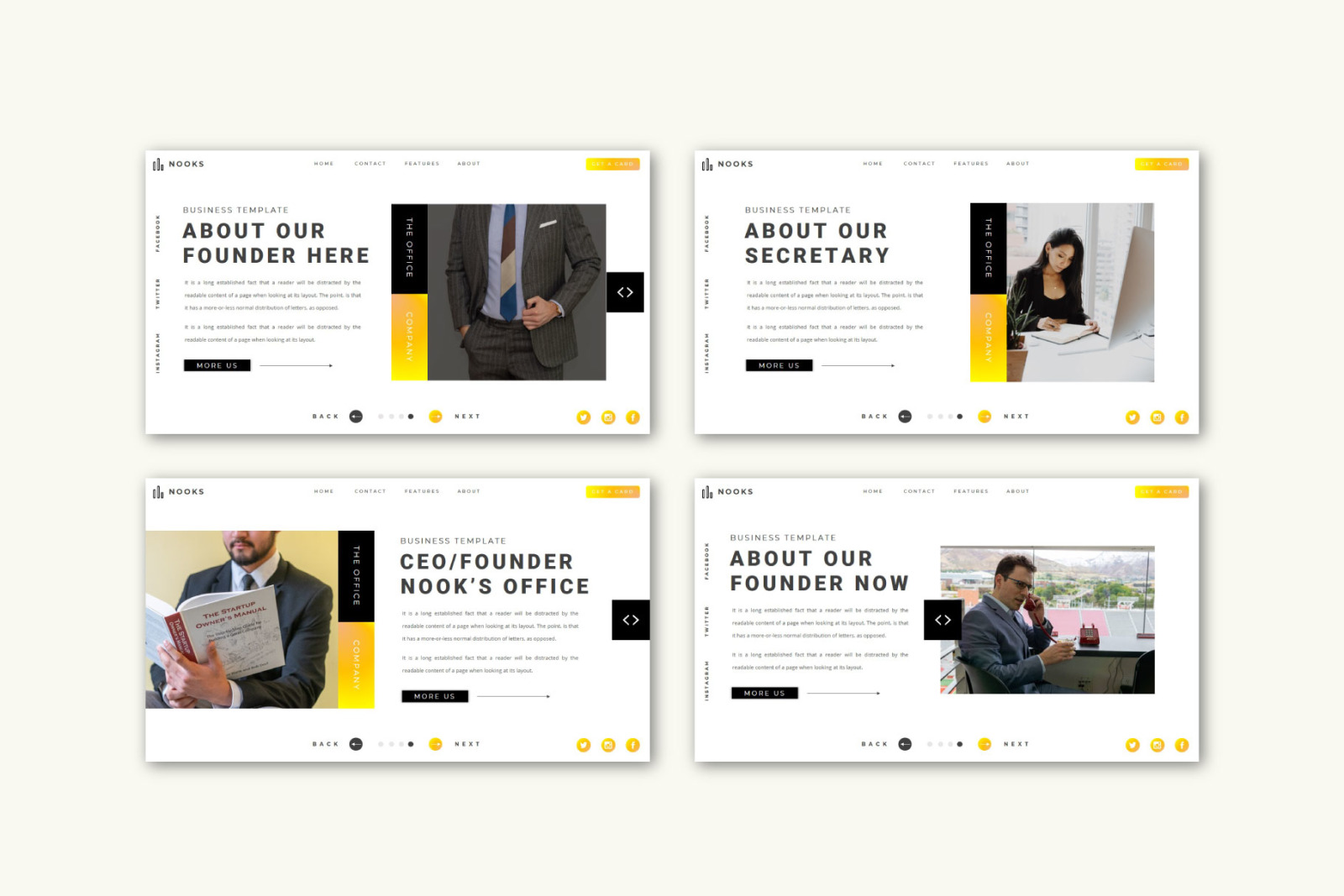 NOOK'S Powerpoint Template NOOK'S Powerpoint Template