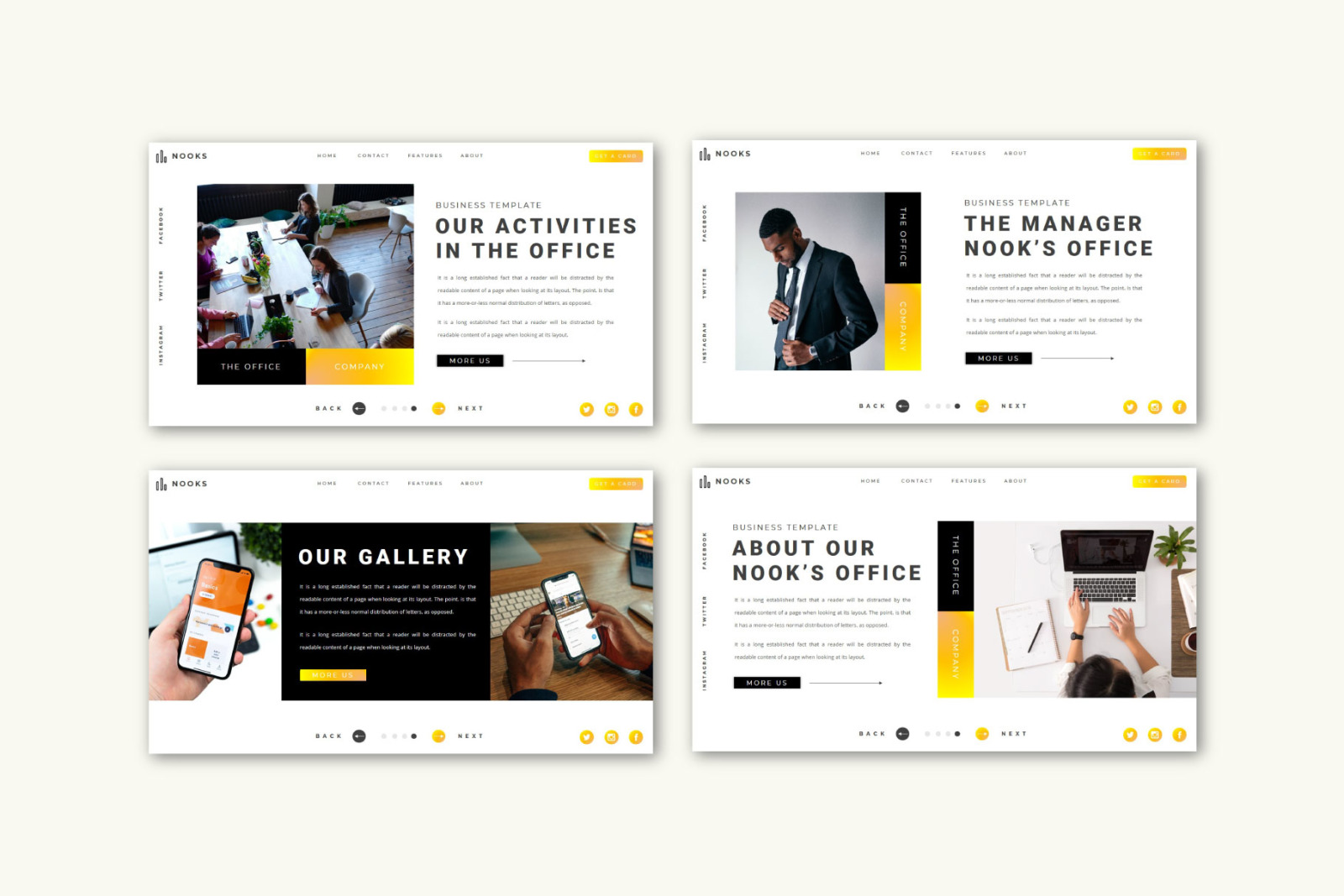 NOOK'S Powerpoint Template NOOK'S Powerpoint Template