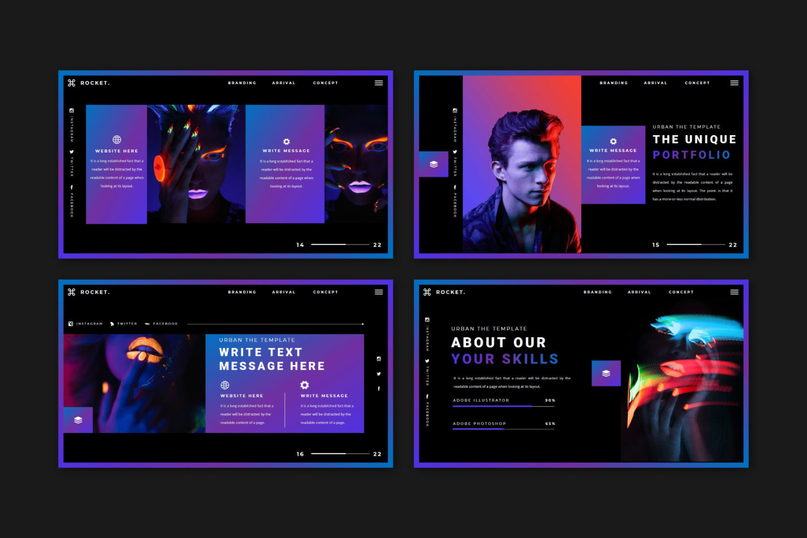 ROCKET Keynote Template