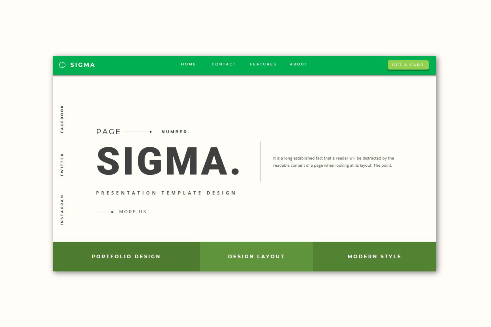 SIGMA Google Slides SIGMA Google Slides