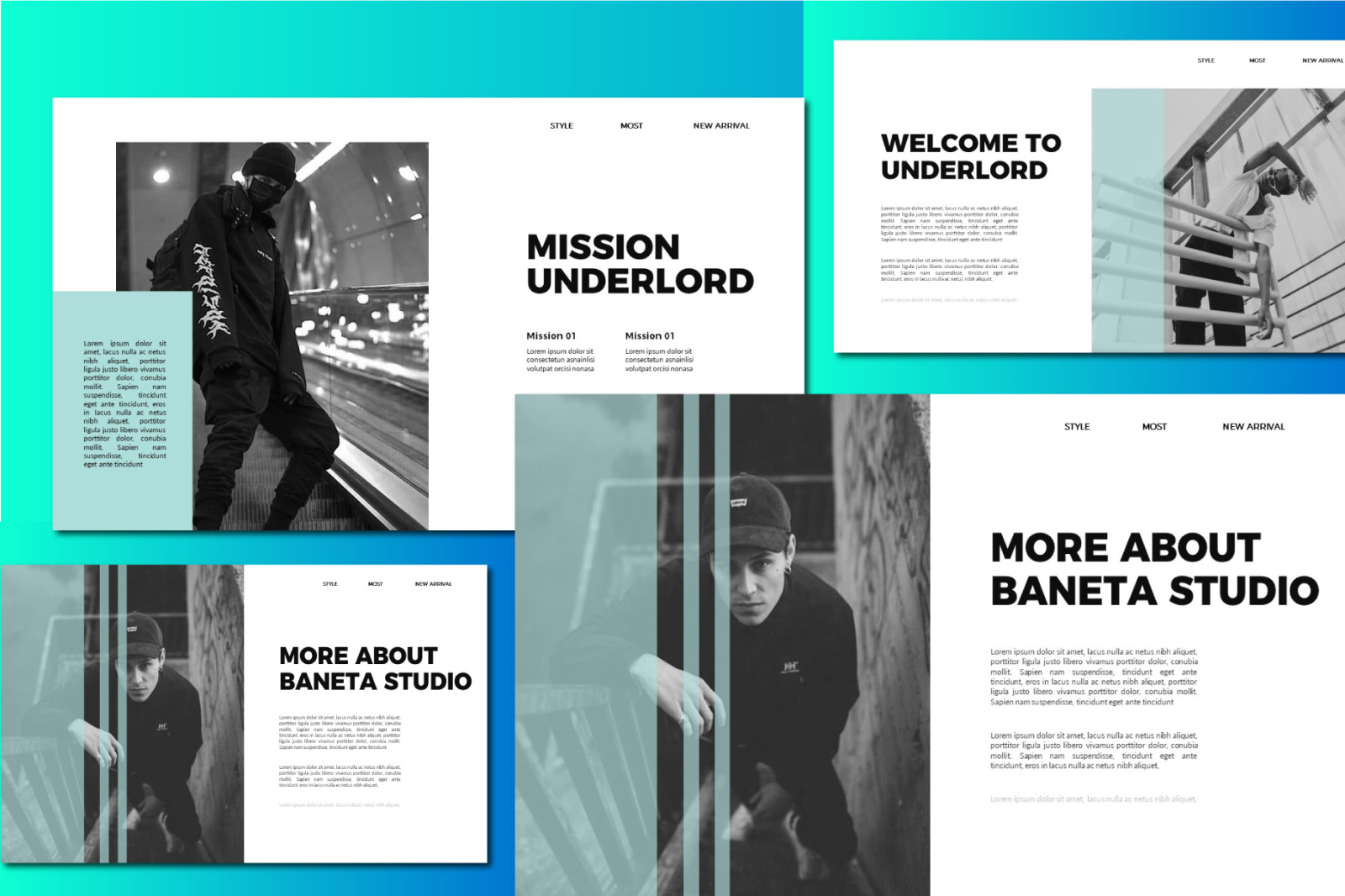 Underlord Powerpoint Template Underlord Powerpoint Template