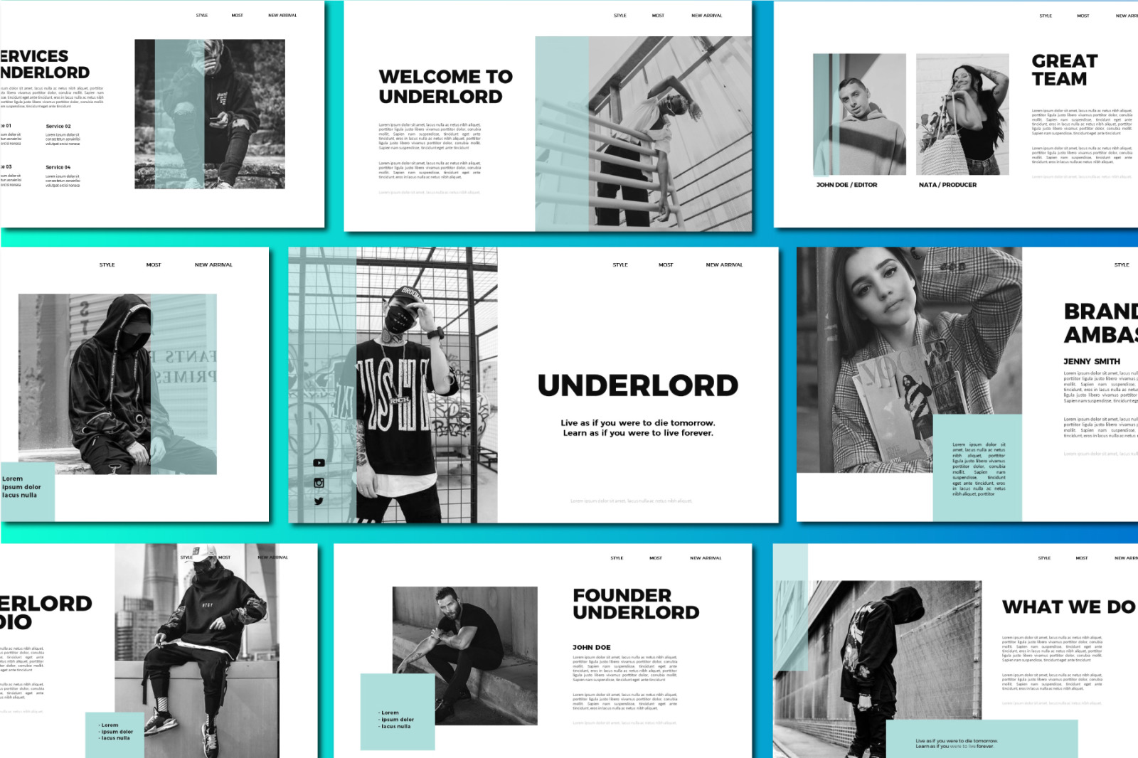 Underlord Google Slides Underlord Google Slides