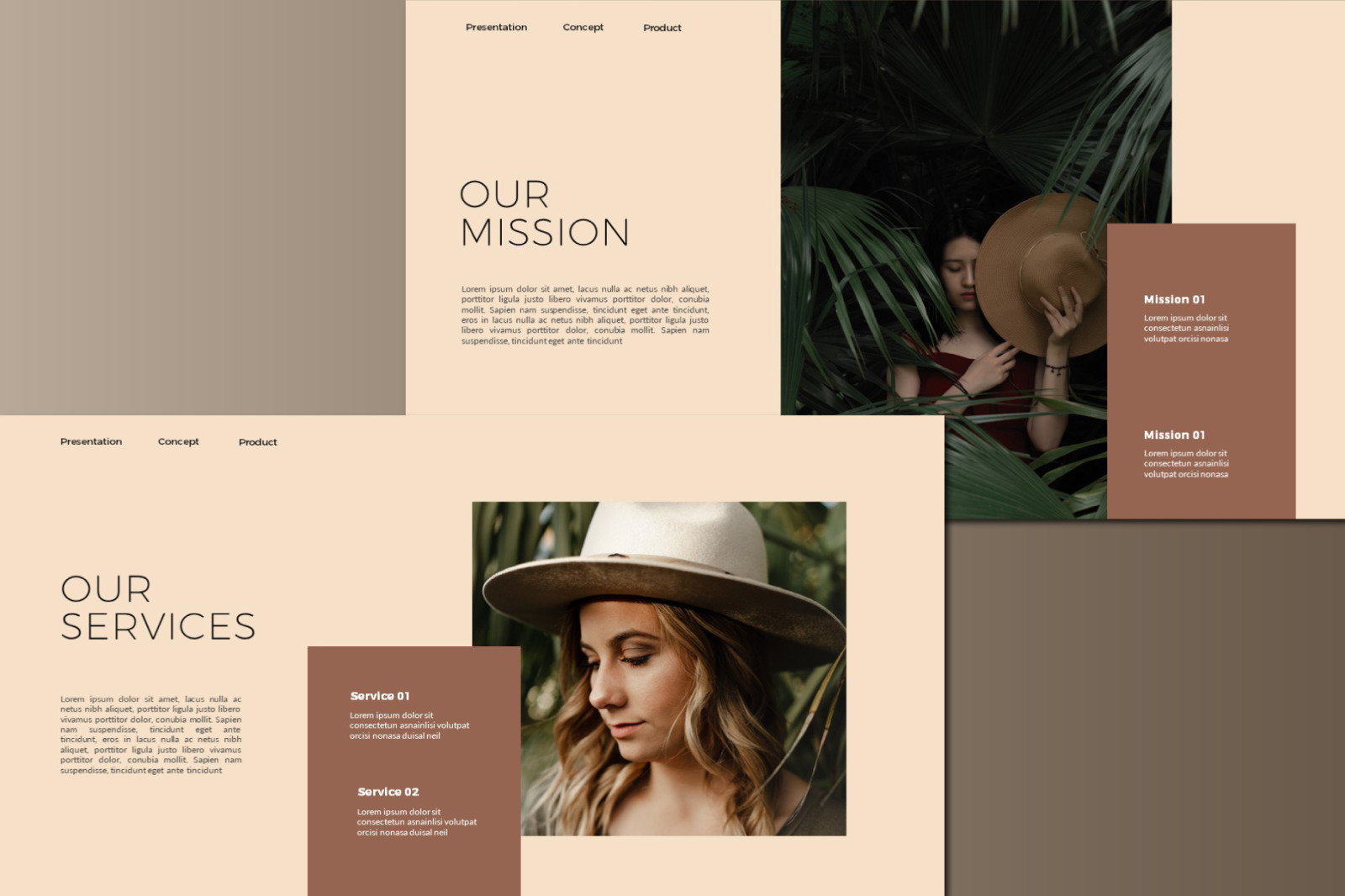 Hillside Powerpoint Template Hillside Powerpoint Template