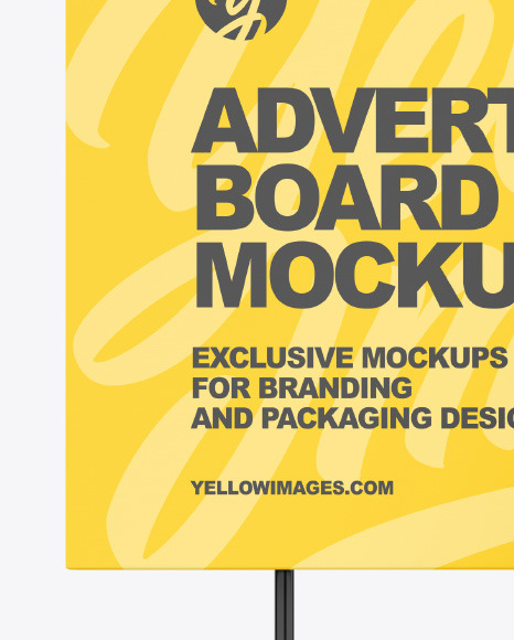 Advertising Board Mockup