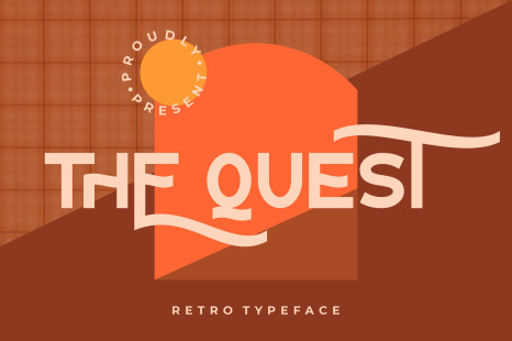 The Quest Retro Typeface - Quotes